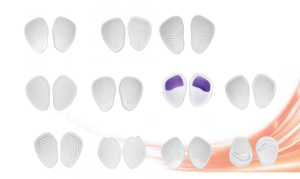 Bola de proteção para os pés em gel de PU