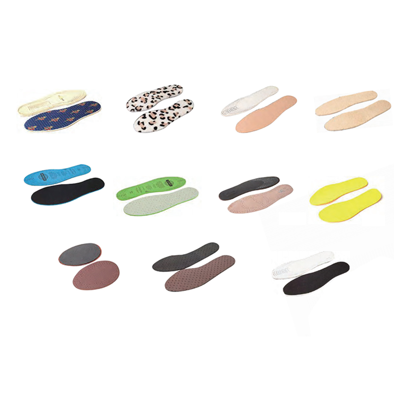 Palmilhas de látex e outras