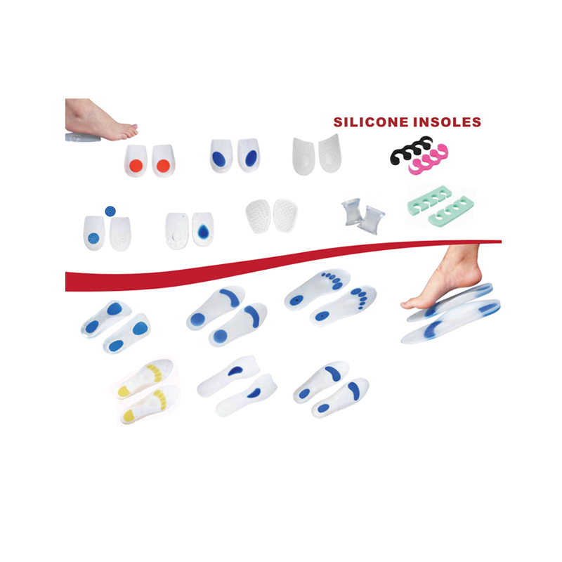 Palmilhas de silicone