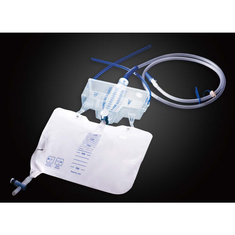 Sistema de medidor de urina com bolsa substituível