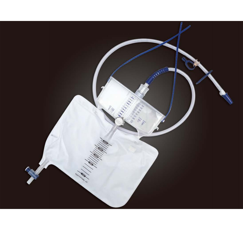 Sistema de medidor de urina com bolsa substituível