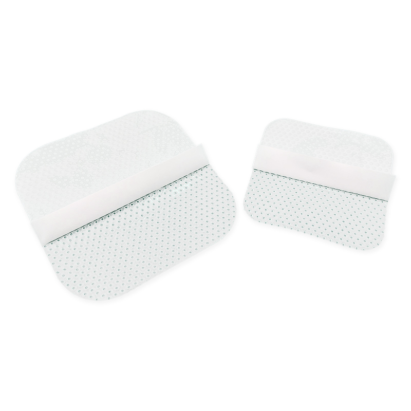 Curativo de camada de contato para feridas de slicone