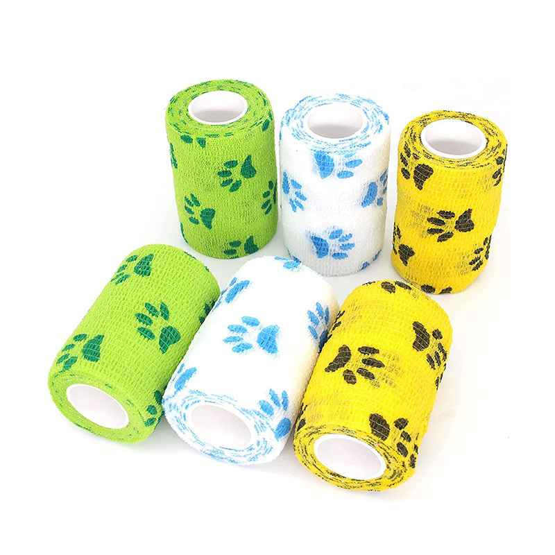 Bandagem coesa não tecida barata para cães
