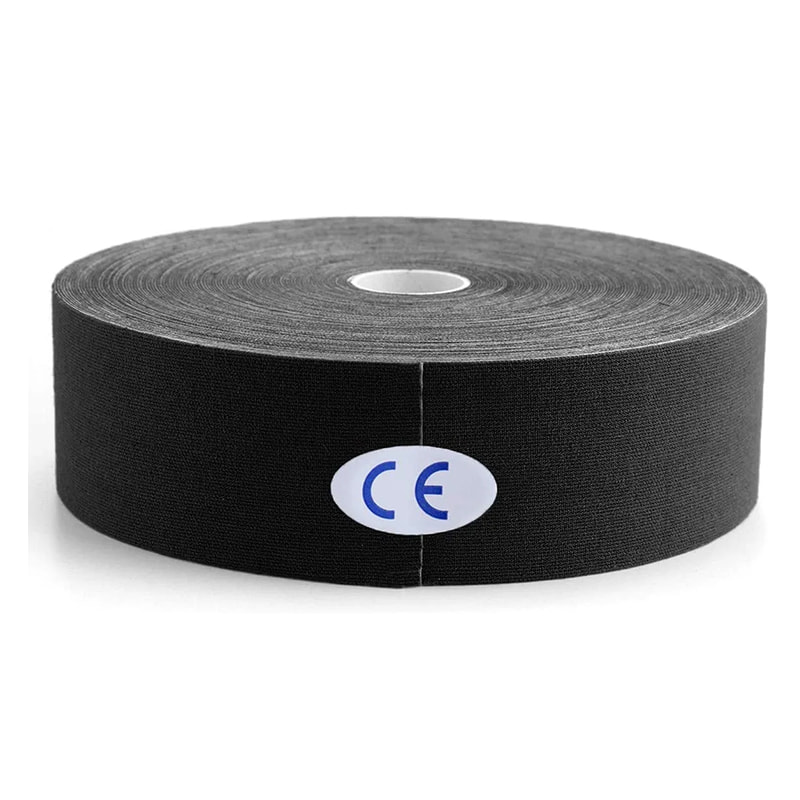 Fita de cinesiologia esportiva respirável hipoalergênica para cintas musculares 