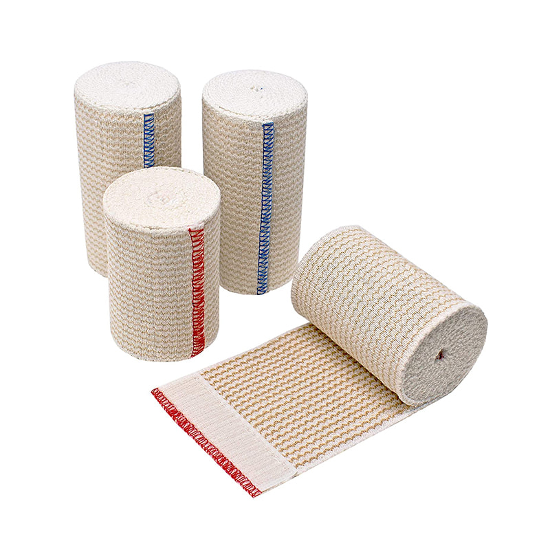 Bandagens esportivas elásticas de algodão reutilizáveis de compressão premium