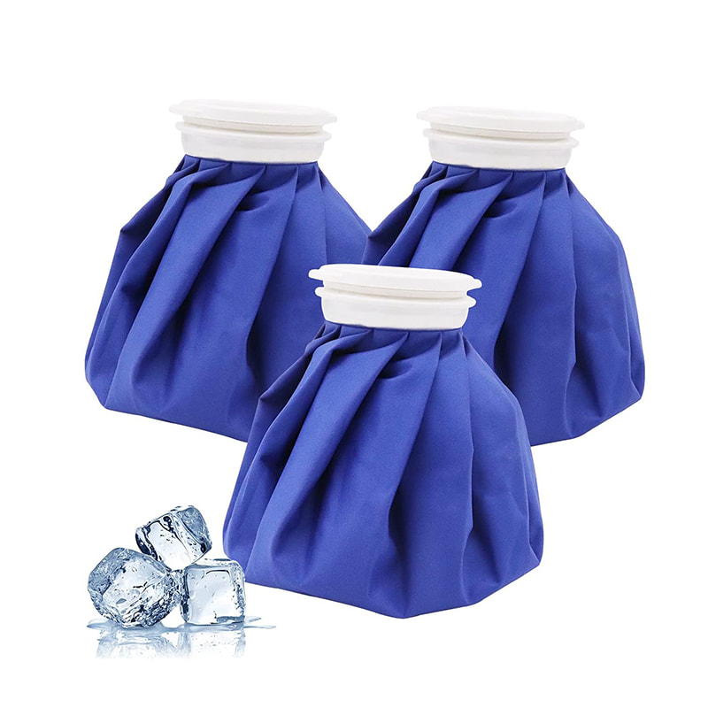 Saco de gelo redondo reutilizável para esportes domésticos de 6 polegadas para lesões 