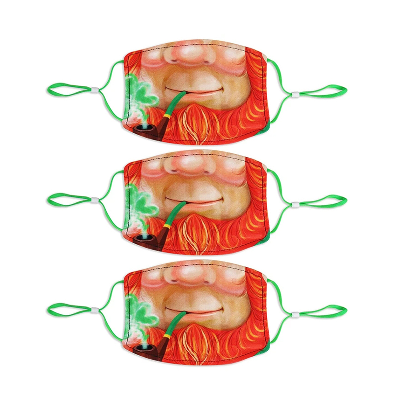 Máscara de algodão respirável para adultos Hanukkah para férias 
