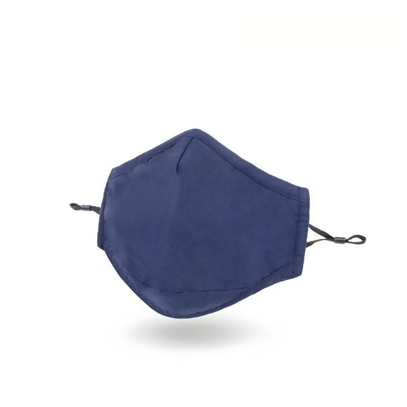 Máscara de algodão clássica, confortável, reutilizável, reutilizável, para rosto e boca 