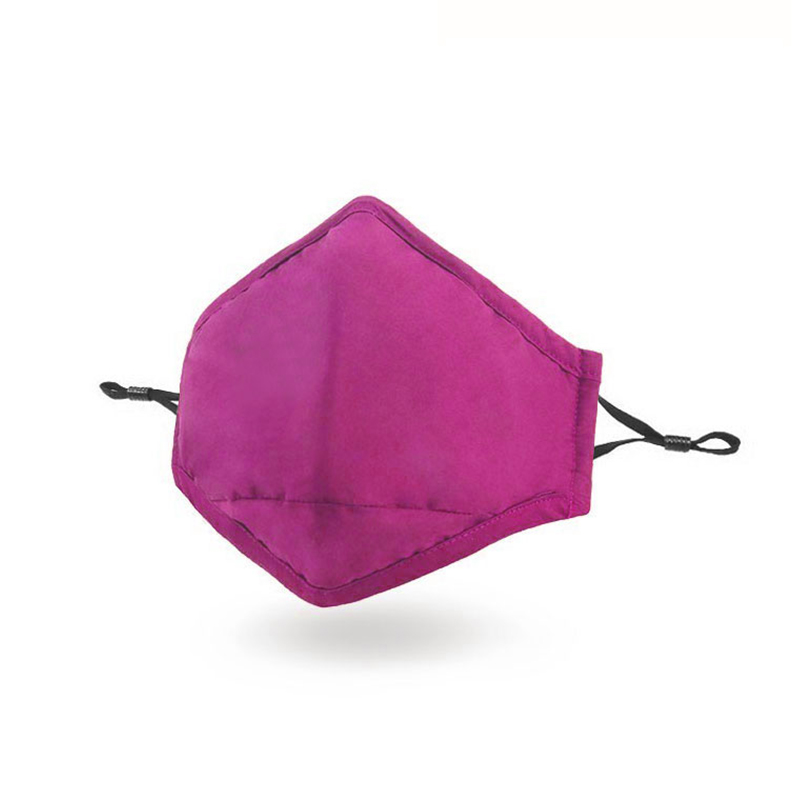 Máscara facial personalizada de algodão à prova de poeira com filtro opcional 