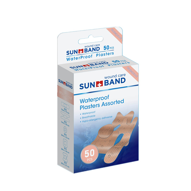 Gesso impermeável respirável variado para tratamento de feridas 