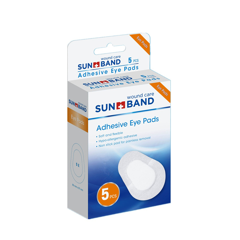 Almofada adesiva cirúrgica estéril não tecida para os olhos 