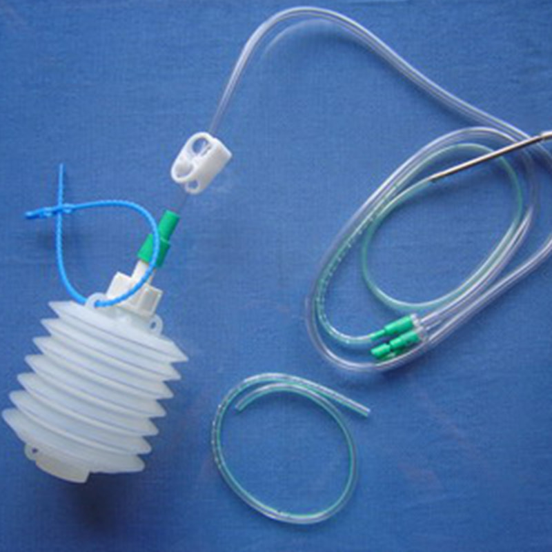 Reservatório de drenagem de feridas fechado (tipo oco）