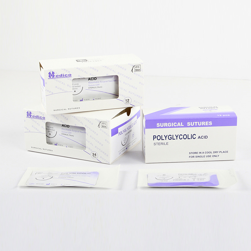 Suturas Cirúrgicas Absorvíveis POLYGLYCOLICACID(PGA)
