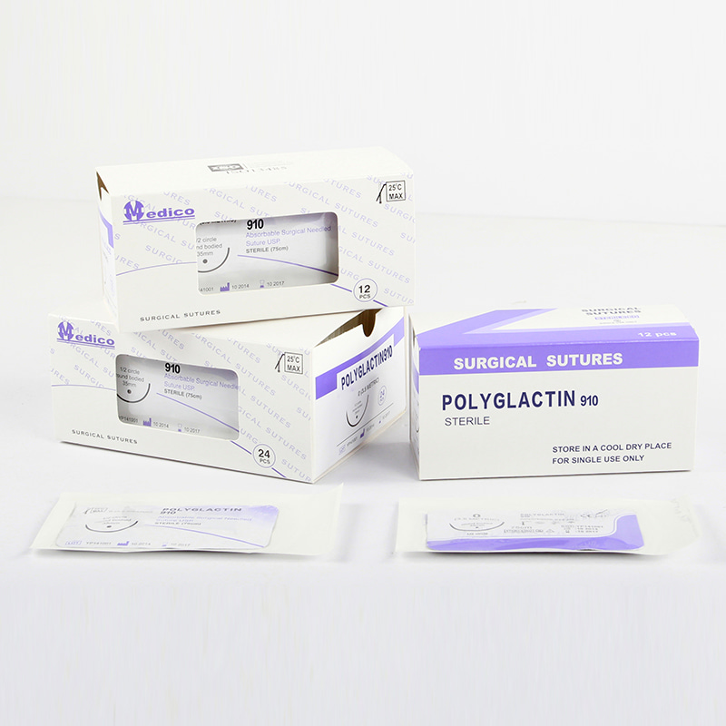 Suturas Cirúrgicas Absorvíveis POLIGLACTINA 910 (PGLA)